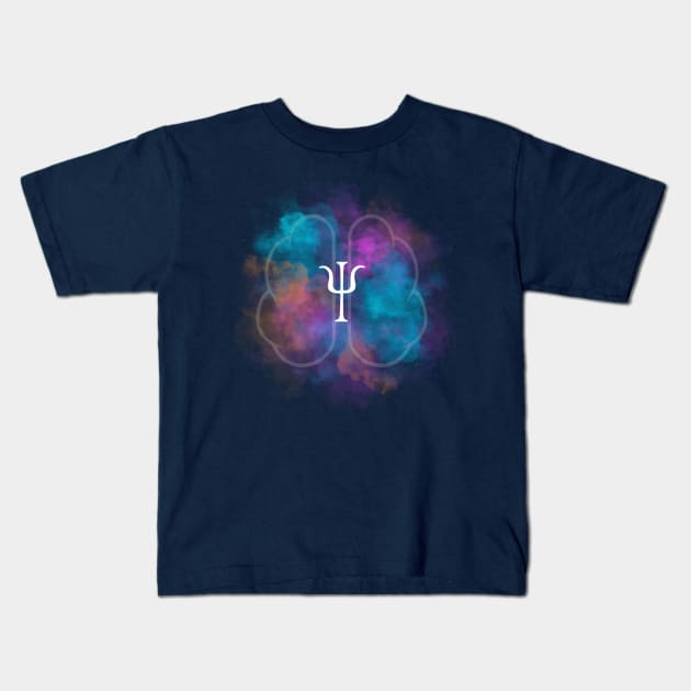 Art of Psychology Kids T-Shirt by MartaMS